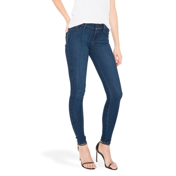 Mott & Bow | Mid Rise Skinny | Jane | Medium Blue | 27X30 - Picture 2 of 5